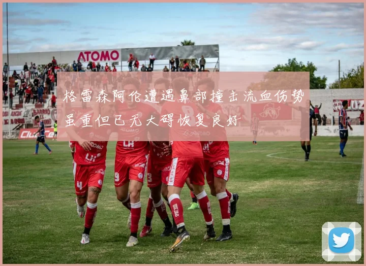 格雷森阿伦遭遇鼻部撞击流血伤势虽重但已无大碍恢复良好