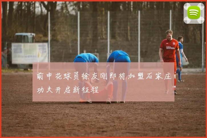 前申花球员徐友刚即将加盟石家庄功夫开启新征程